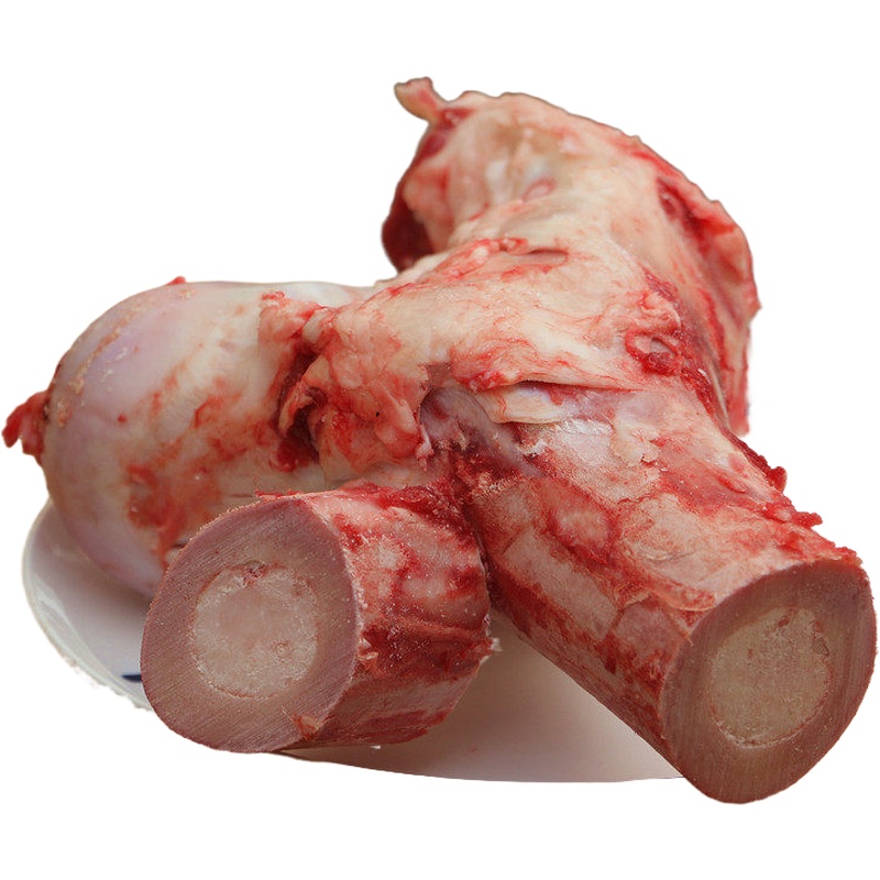 新鲜 牛骨 牛大骨 牛腿骨 农家散养土黄牛 牛筒骨 骨髓段 500g