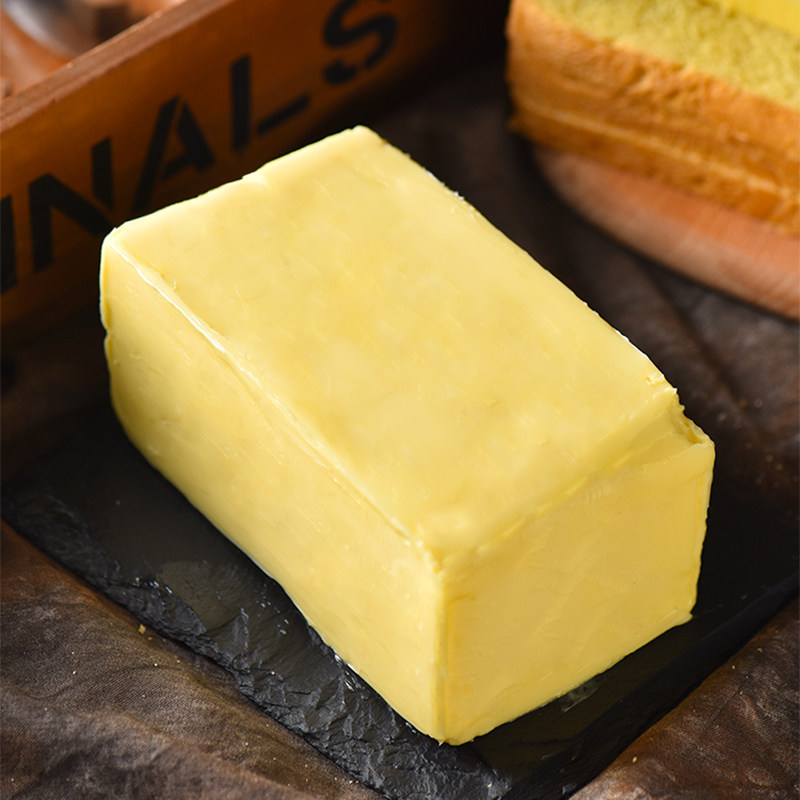 黄油安佳动物454g新西兰进口原味牛排曲奇饼干黄油