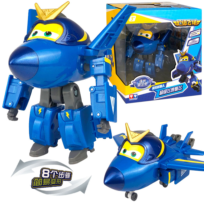 超级飞侠巧巧儿童角色新角色酷飞玩具飞机机器人变形儿童机器人