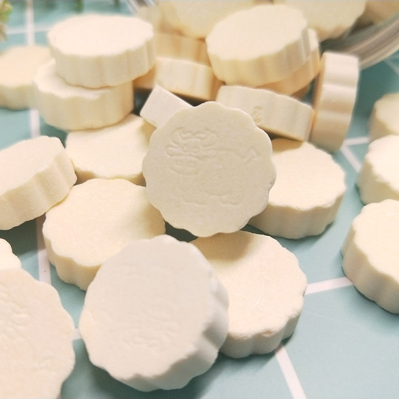 新疆草原牛奶片儿原味200g袋干吃奶贝儿儿童奶片