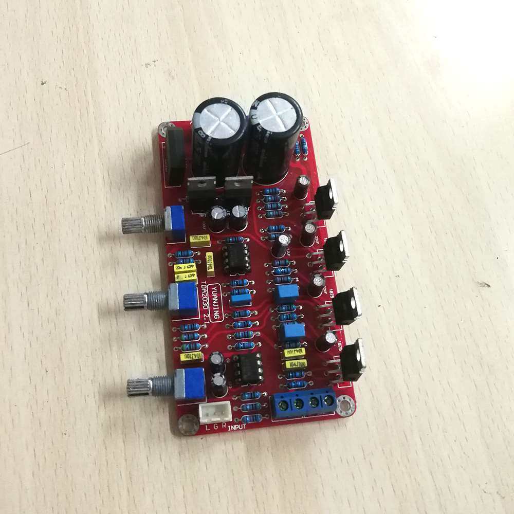 功放tda2050 tda2030a板胆机大功率超重低音炮成品功放板