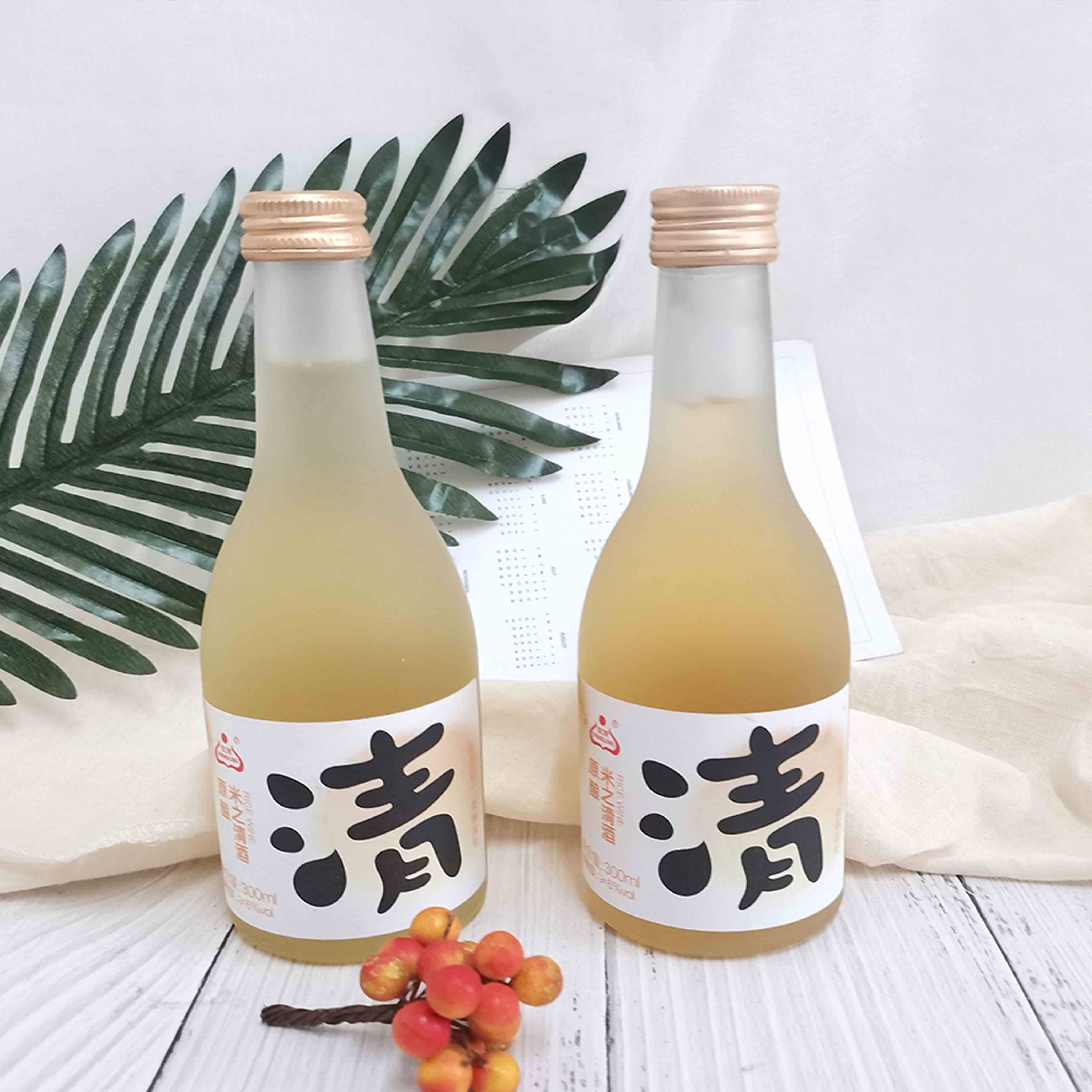 生龙米之清酒桂花花酿桃花酿青梅果酒微醺低度米酒