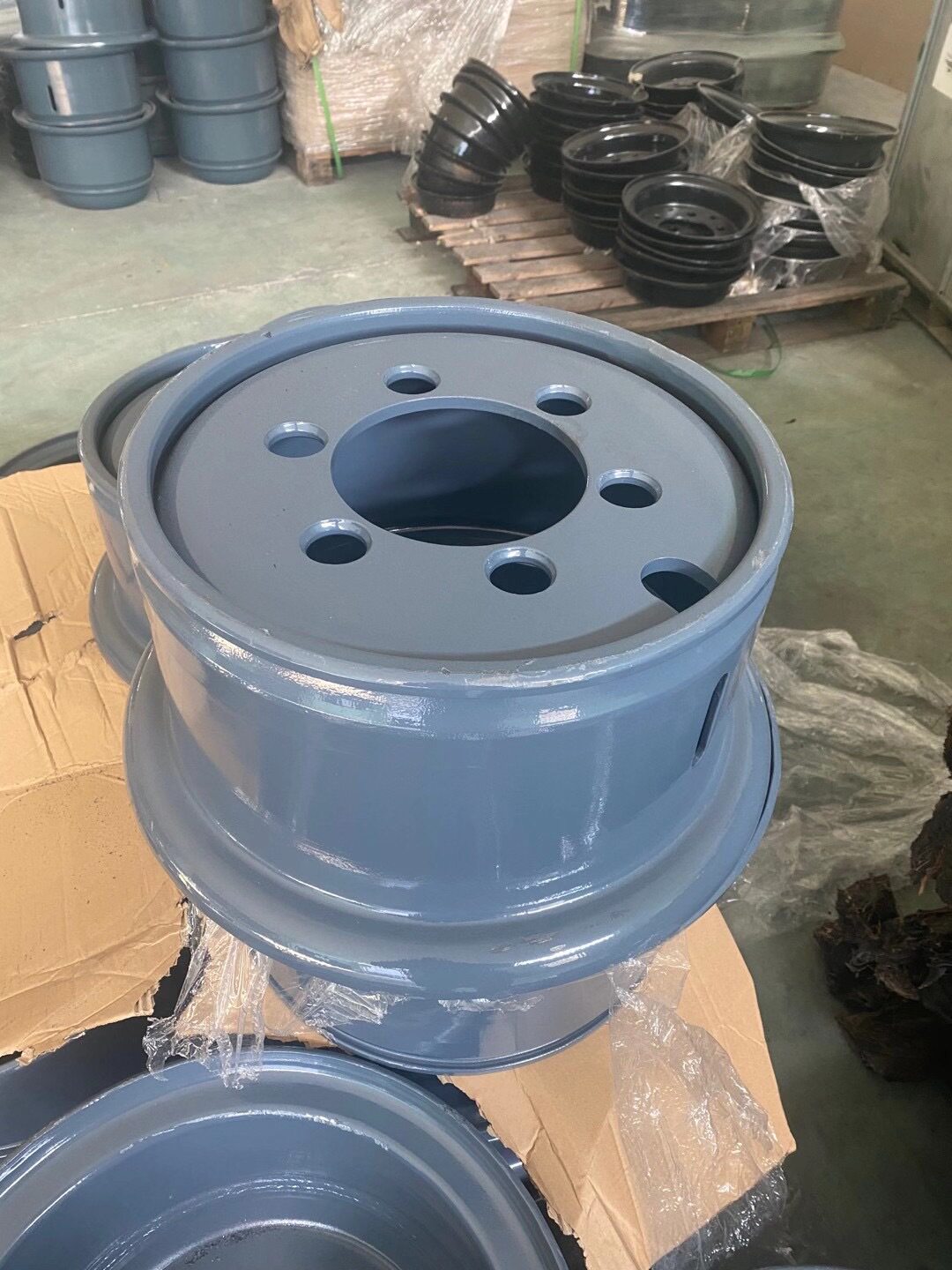 叉车轮毂零售配件825-15钢圈叉车配件