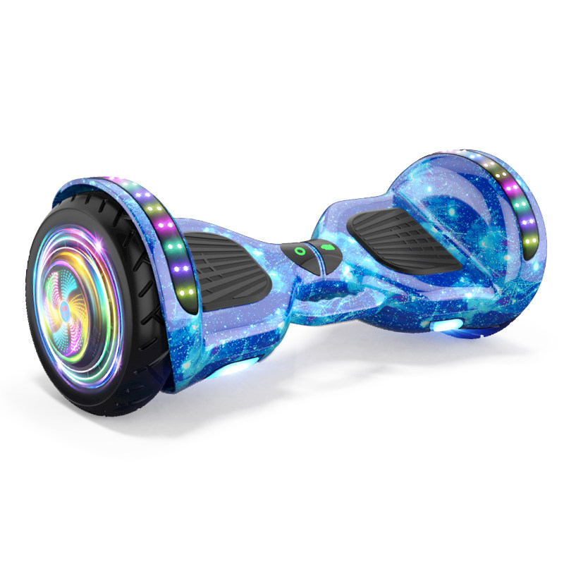 领奥电动平衡车成年双轮儿童6一8一12女孩智能2021新款无杆平行车