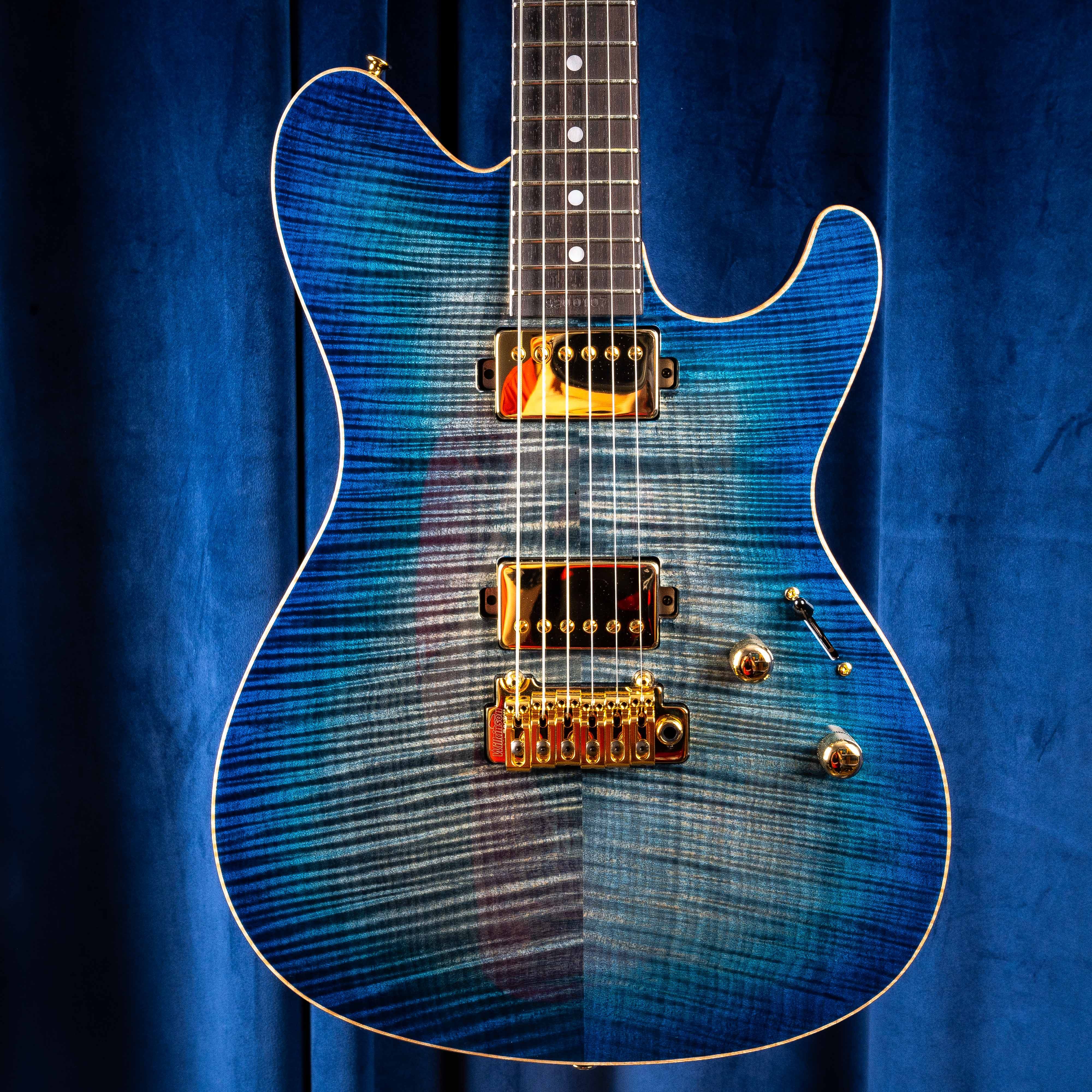 声藏bluesugi日本大师手工custom吉他高端小众吉他-电吉他
