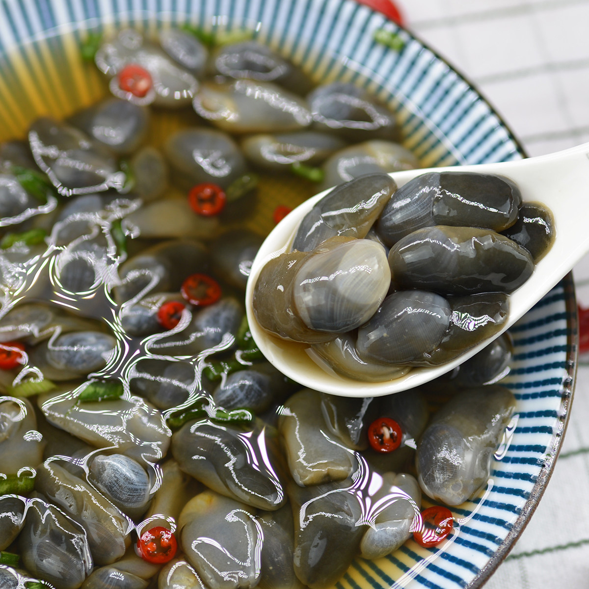 特大无沙黄泥螺即灌装新鲜香辣生呛醉泥螺皇泥螺