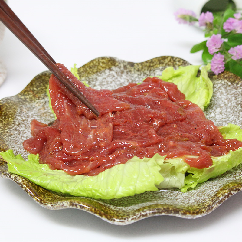 麻味牛肉肉片200g腌制香辣新鲜重庆火锅食材半成品牛肉卷