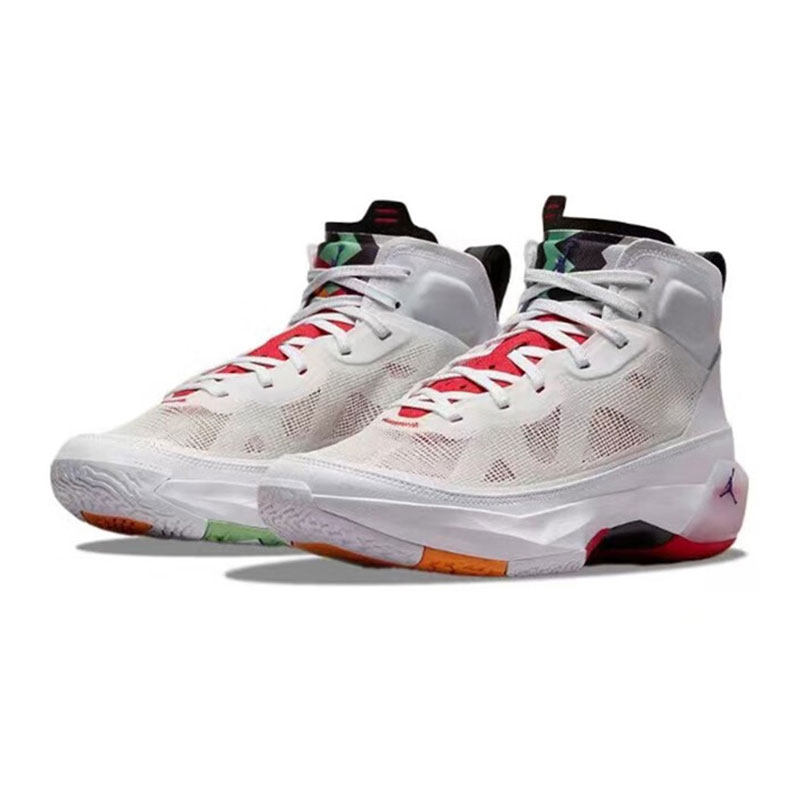 nike耐克airjordanaj37白红兔八哥运动篮球球鞋篮球鞋