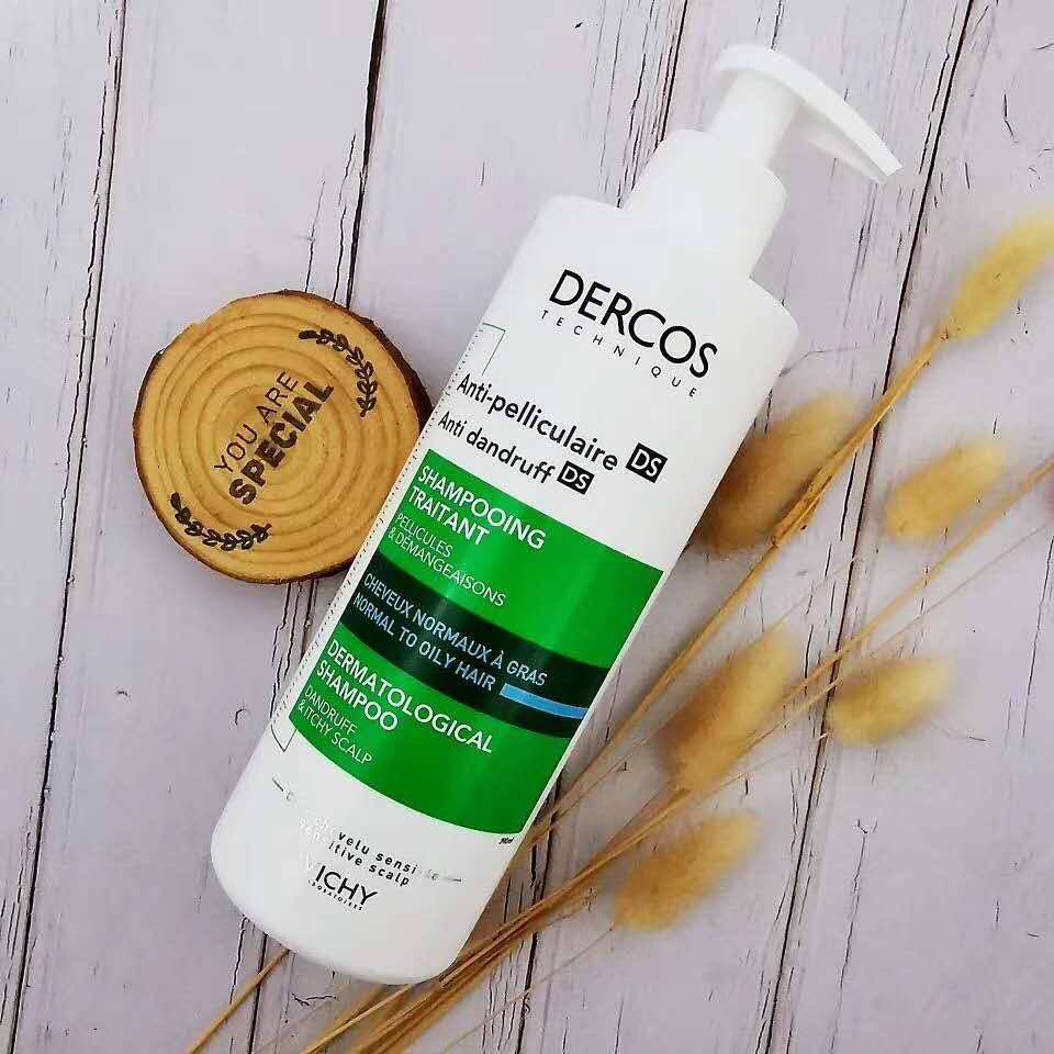 法国vichy薇姿ds硅油止痒去屑洗发水390ml头皮洗发水