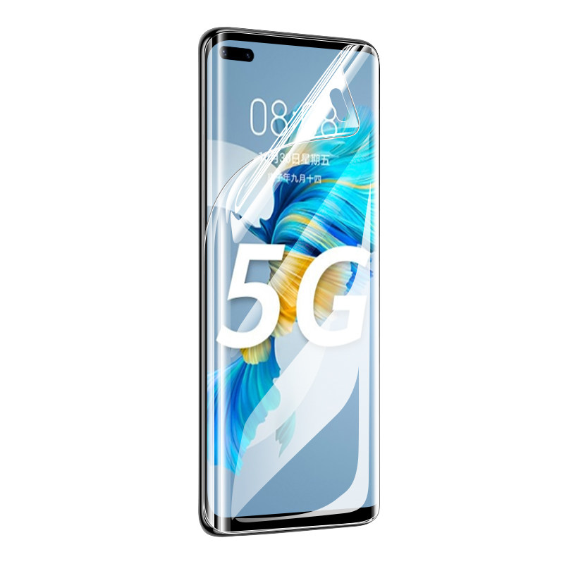 华为曲面易解mt40高清覆盖m40玻璃pormate40pro手机贴膜