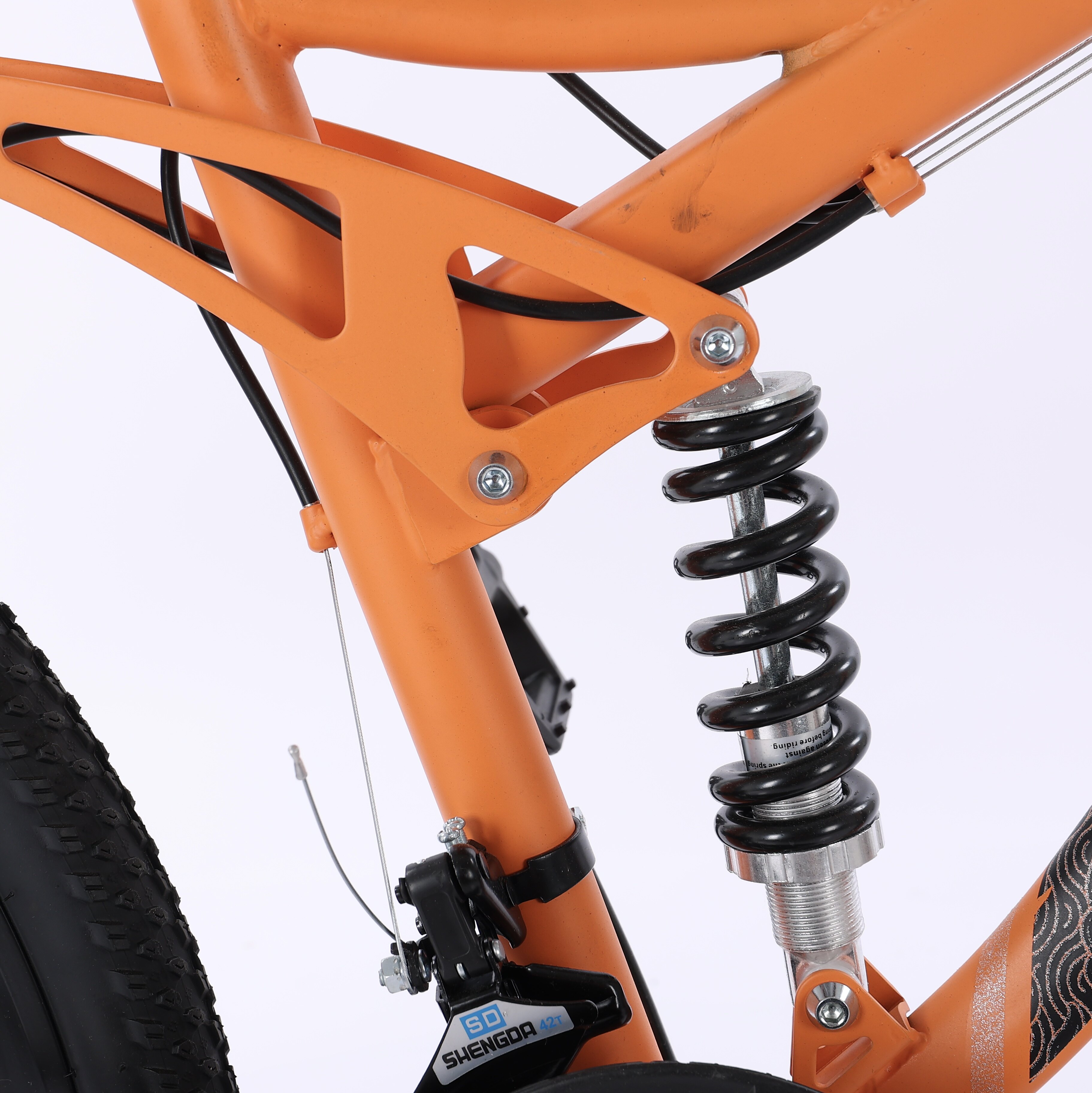 凤凰软尾山地车双减震男女成人学生轻便越野山地自行车