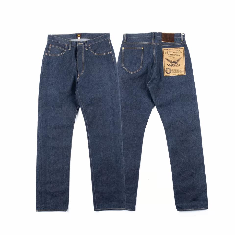 therealmccoyjoemccoylot.蓝染牛仔裤radiance-blue牛仔裤