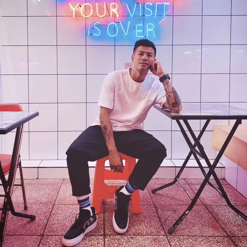 春秋秋季潮牌余文乐王信凯同款百搭日系工装直筒休闲裤