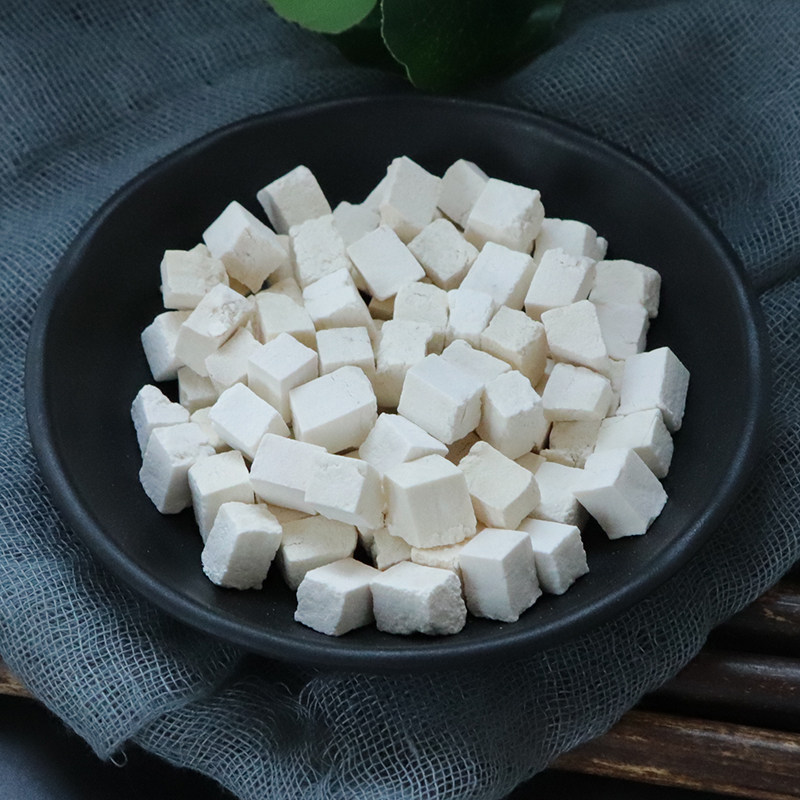 茯苓白茯苓白芍白术另售泡茶丁块食用正品中药材茯苓