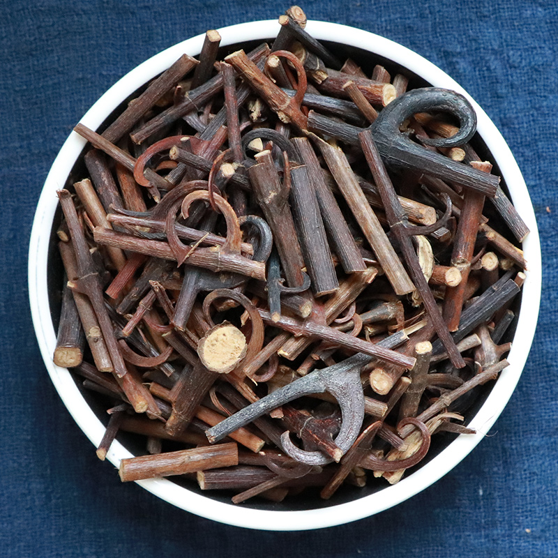 中药材钩藤钩滕双钩丁根挂钩率500克野生可搭天麻包其他药食同源食品