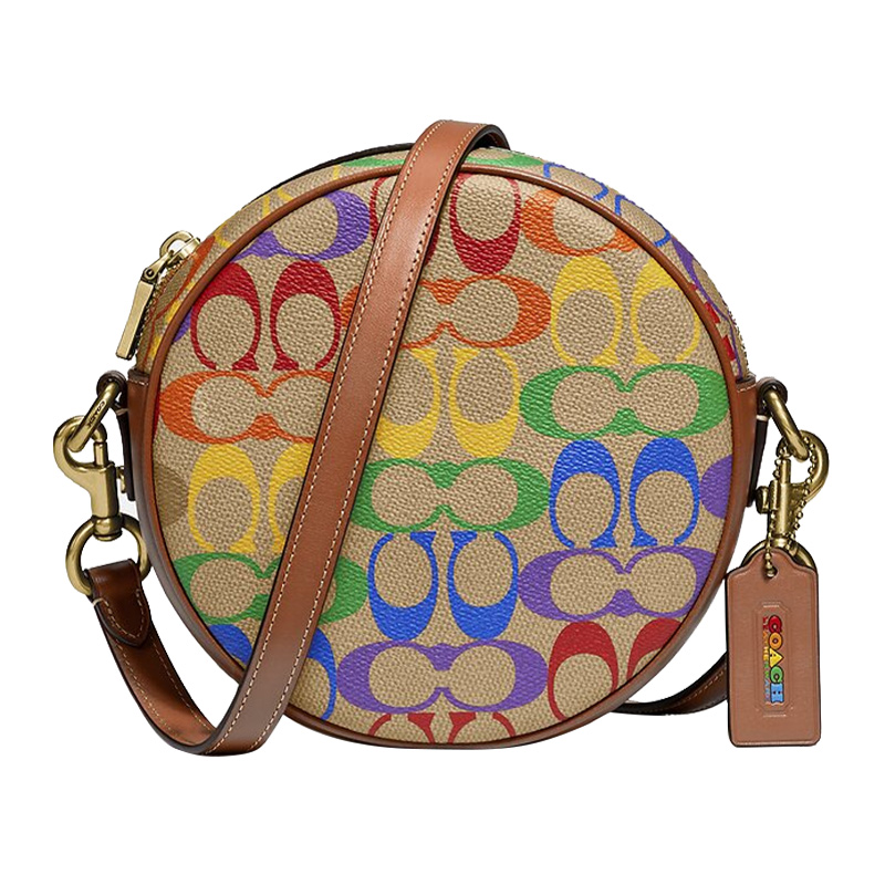 coach/蔻驰 旗舰店女包棕色春秋新款印花图案