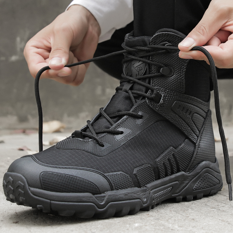 夏季作战训作靴男女秋冬季超轻透气低帮军迷战术部队户外徒步鞋靴