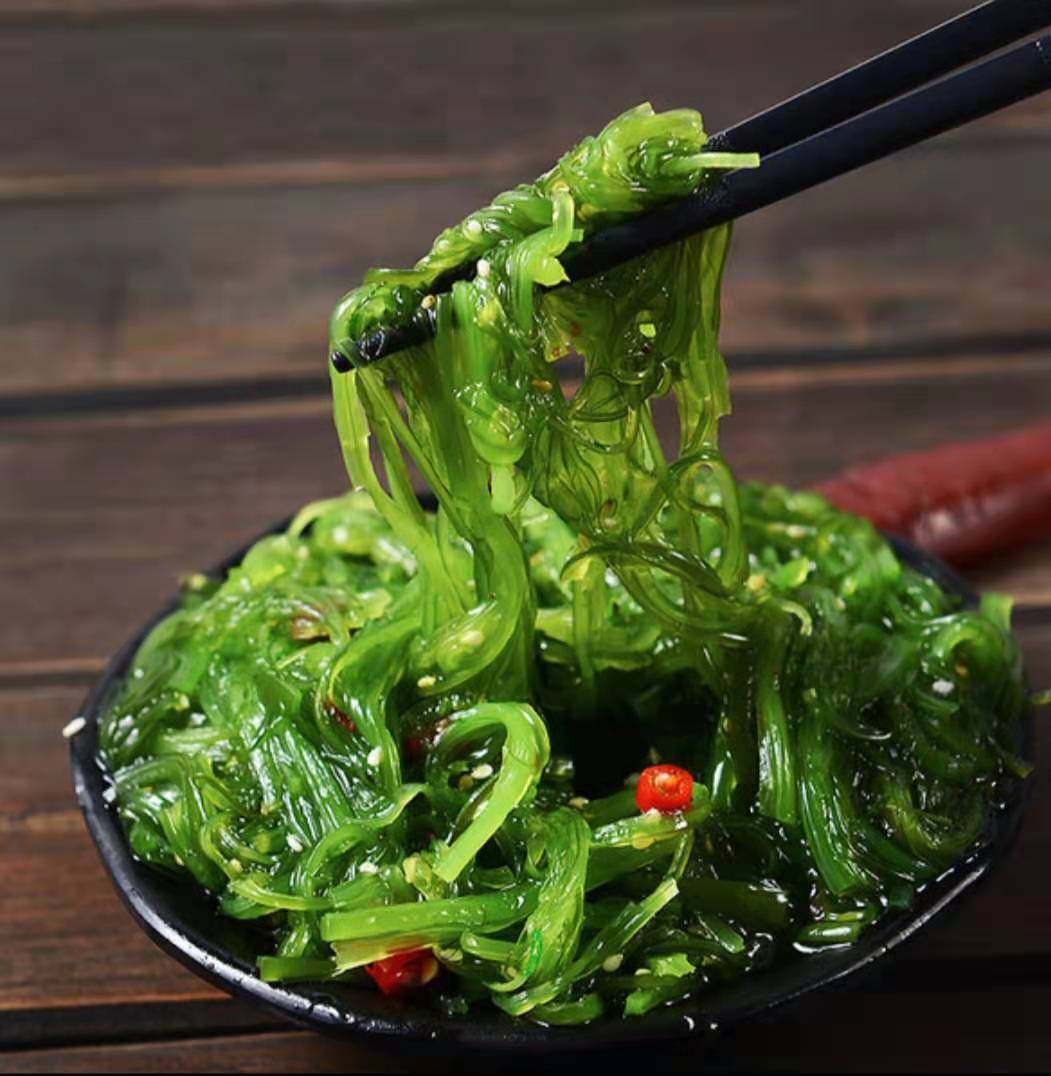 中华海草沙律味付海藻即食裙带1kg寿司料理
