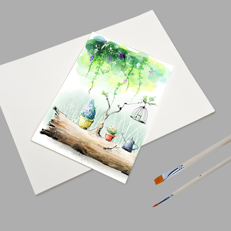 画纸素描绘画16k100张加厚180克全开2k150克素描