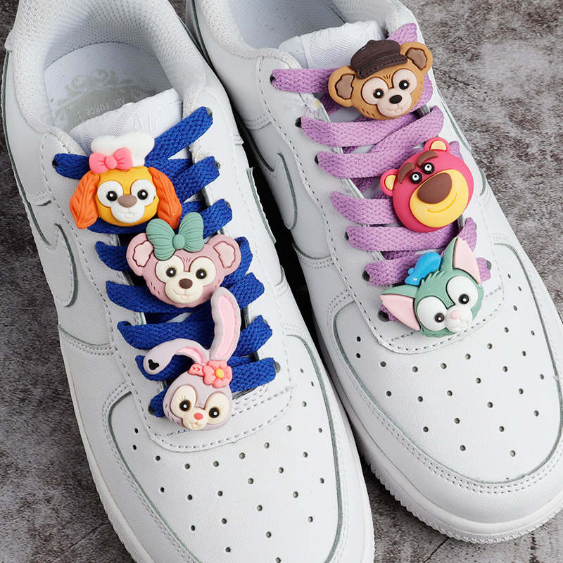 装饰ins鞋花鞋带带扣空军一号鞋子diy配件大号鞋扣