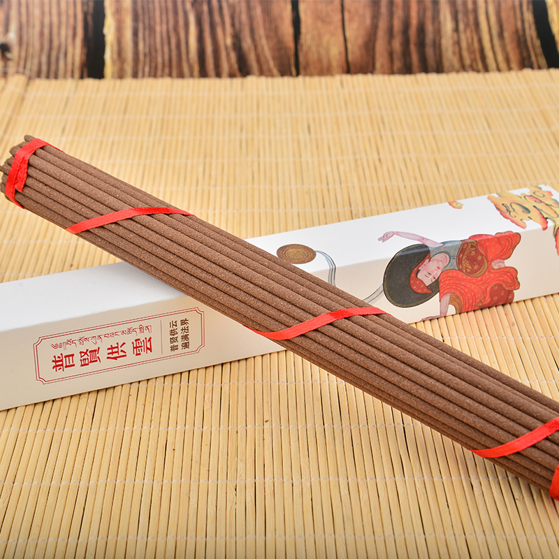 西藏噶陀寺藏香噶陀寝香天然手工噶坨制作线香礼佛供香