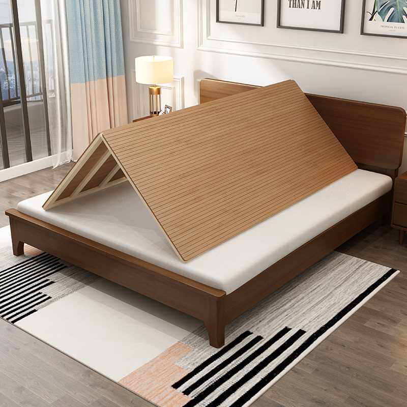 床板楠竹垫片硬板床垫折叠木板整块护腰脊椎床架