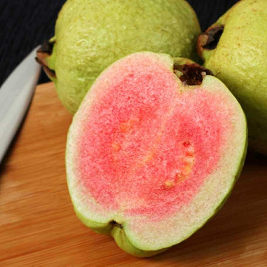 福建漳州红宝石红心芭乐番石榴新鲜当季水果清脆芭乐