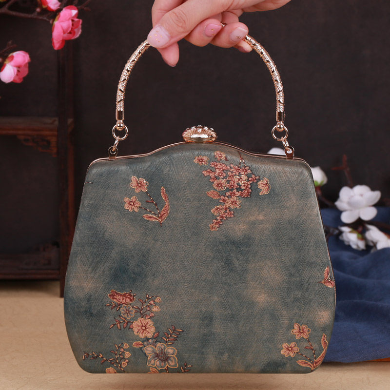 复古中国国风汉服包包女古风汉风手提包民国旗袍女士包袋