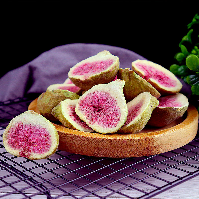 冻干无花果脆500g无花果干小零食休闲小吃果脯蜜饯干果冻干水果干