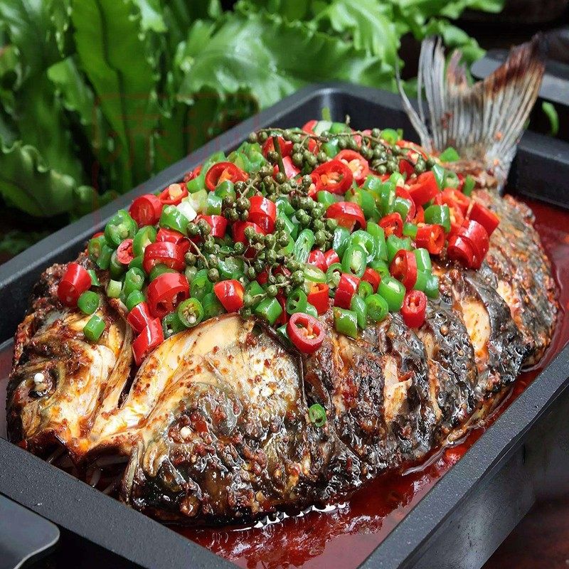 清江江鱼商用开背新鲜冷冻半成品烤鱼江腌制鮰鱼淡水鱼类