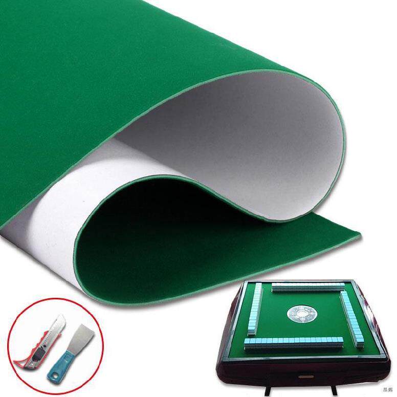 麻将机布桌布隔音垫棋桌台面布垫通用新款花纹四方桌