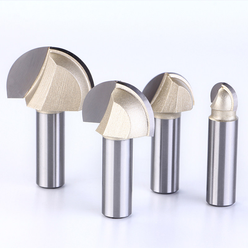 aatool钨钢公制圆底刀木工刀具数控雕刻刻刀圆刀圆柱铣刀