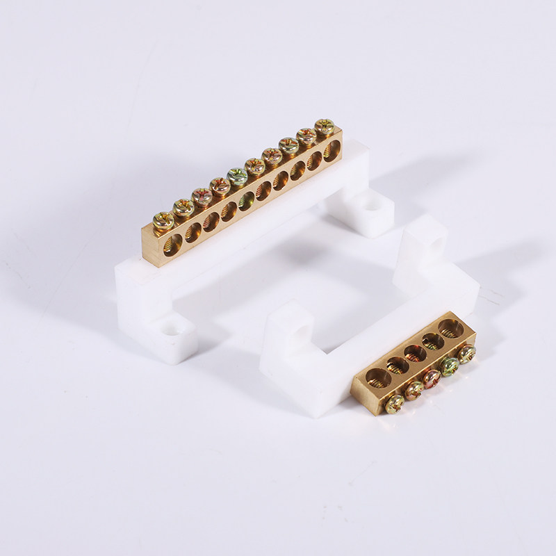 零线端子桥型零排接线铜排配电箱接线端子15家用10孔接线端子