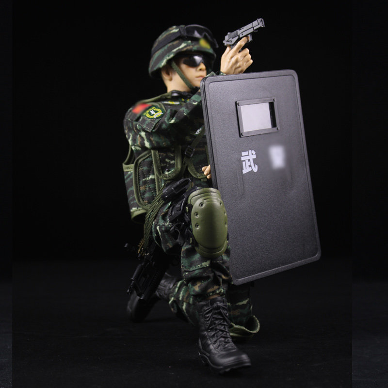 16兵人模型中国解放军手办可动人偶pla特种部队士兵玩具新年礼物