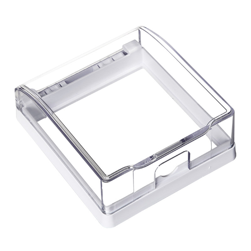 86型透明插座保护盖防水盒粘贴式卫生间浴室防溅盒开关防水罩家用