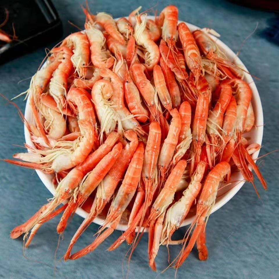 渤海小红虾冷冻小红虾生鲜冷冻野夹板虾盐水虾冷鲜生虾炒菜年货菜
