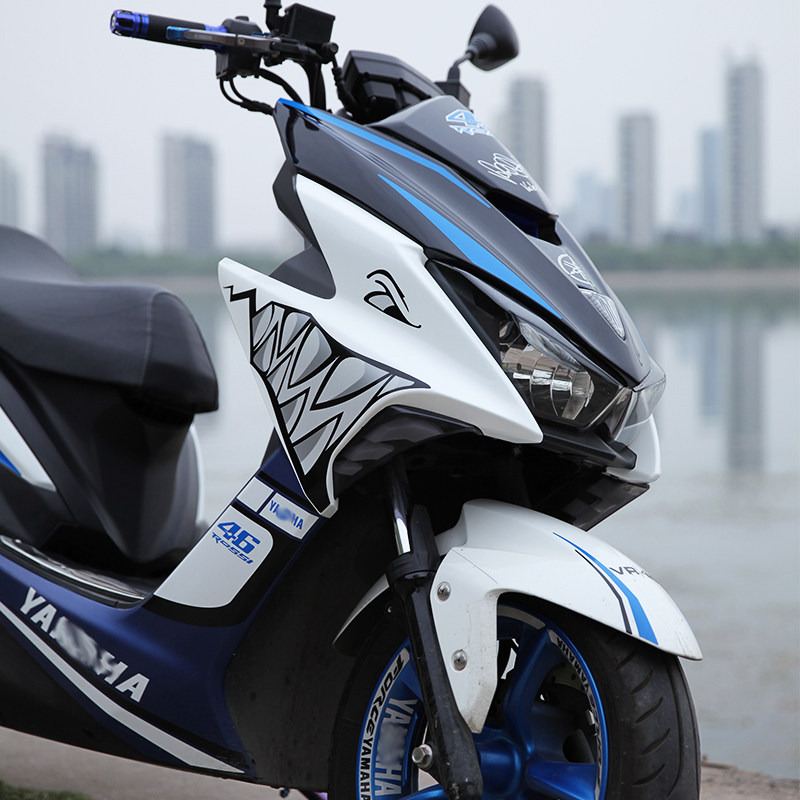 适用yamaha雅马哈force155拉花贴花贴膜车贴彩贴版花其他摩托车用品