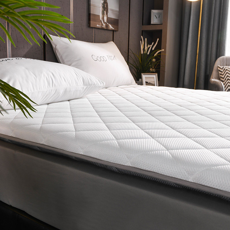 罗兰家纺双人垫被软垫防滑学生15m3d单双人床垫床垫