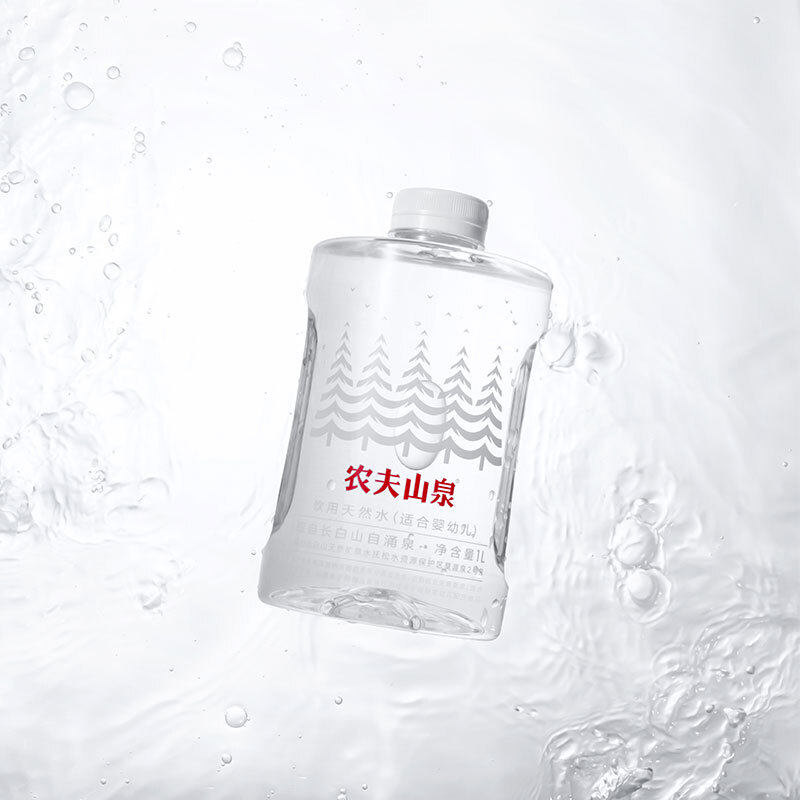 农夫山泉婴儿1l12瓶2箱整箱天然矿泉水适合饮用水