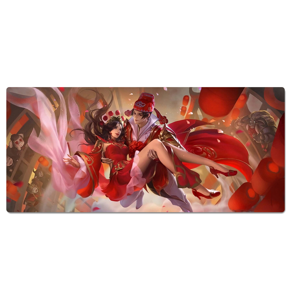 王者荣耀鼠标垫周边李白貂蝉诸葛亮游戏订做笔记本电脑鼠标垫