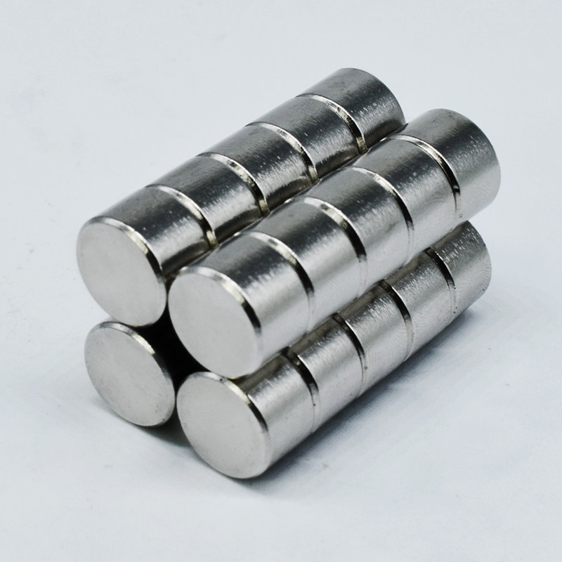 拍一件5个强磁吸铁器圆形强力吸铁石片1510mm高强度钕磁钢磁石