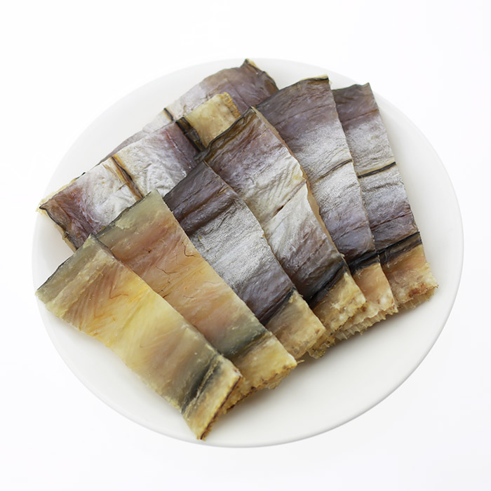 一面的海淡晒东海鳗鱼干舟山宁波温州特产手工切片海鲜干货500g