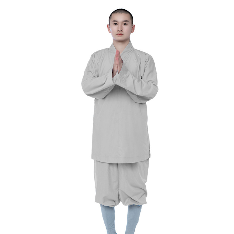 祥仁春夏丝光僧服僧装短褂僧衣罗汉僧袍和尚民族服装