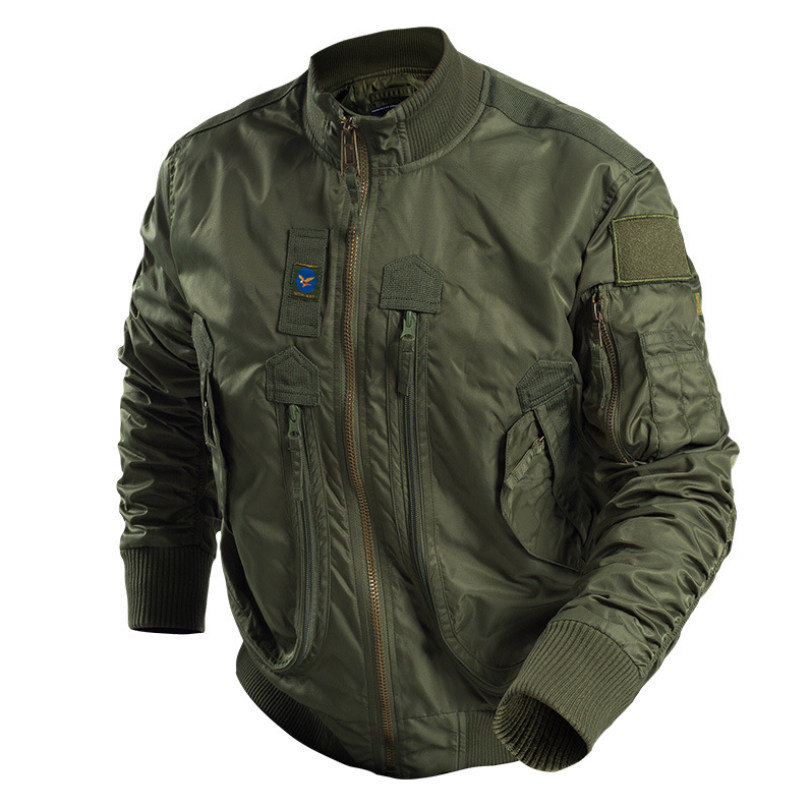 726军迷ma1飞行员夹克男冬装美国空军阿尔法棉服短款战术立领外套