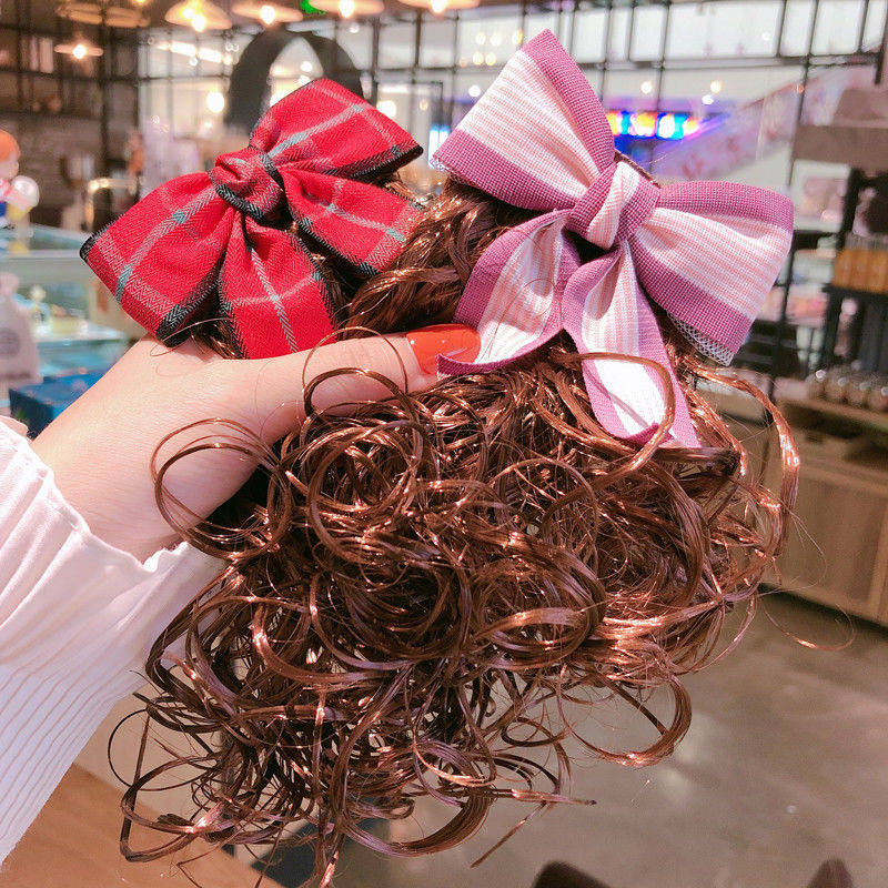 儿童假发宝宝假发夹童发夹发饰头饰卷发饰品女童公主蝴蝶结饰品 8.