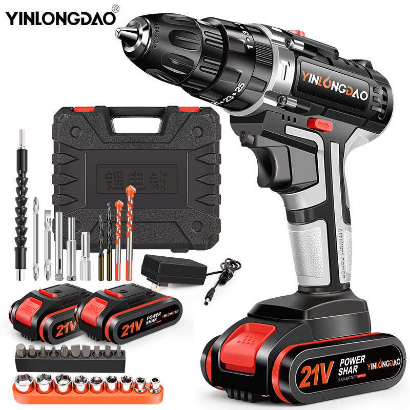 德国银龙岛充电式电动工具电动螺丝刀锂电手电钻21v冲击其它电动工具