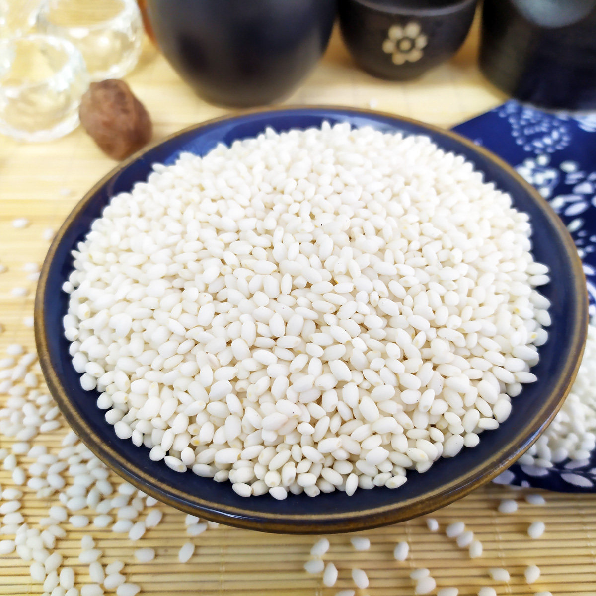 16份包邮白糯米圆江米125g农家新鲜香糯米非长江米杂粮包粽子米