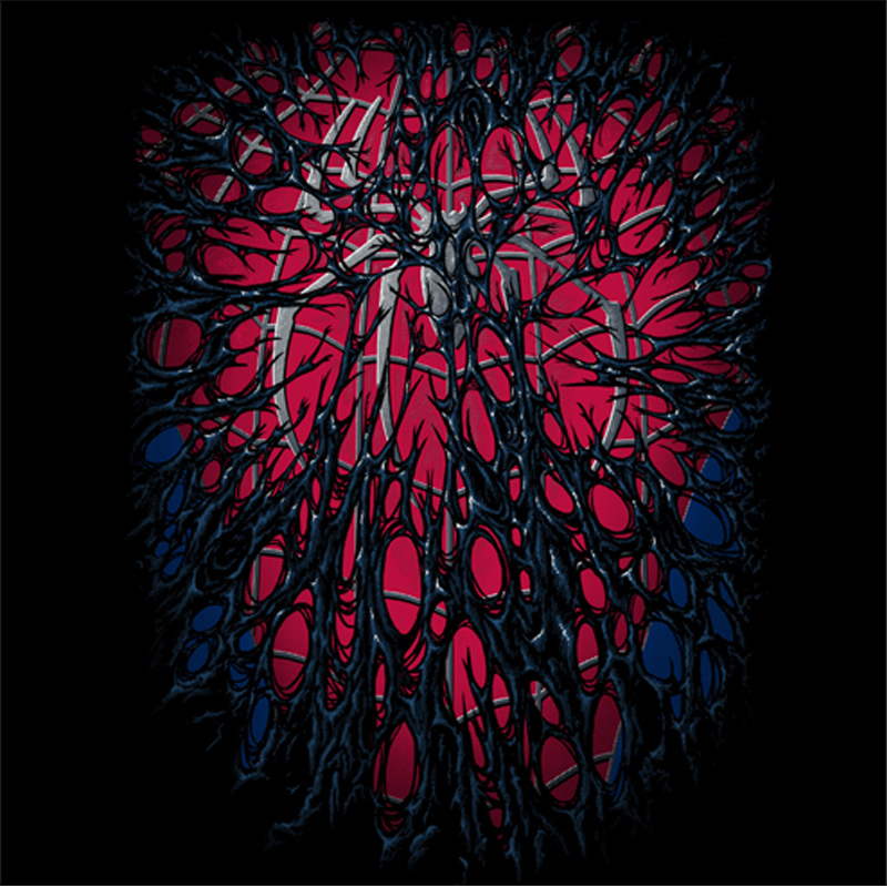 极誉蜘蛛侠战衣变毒液T恤纯棉短袖男女个性打底衫宽松创意衣服