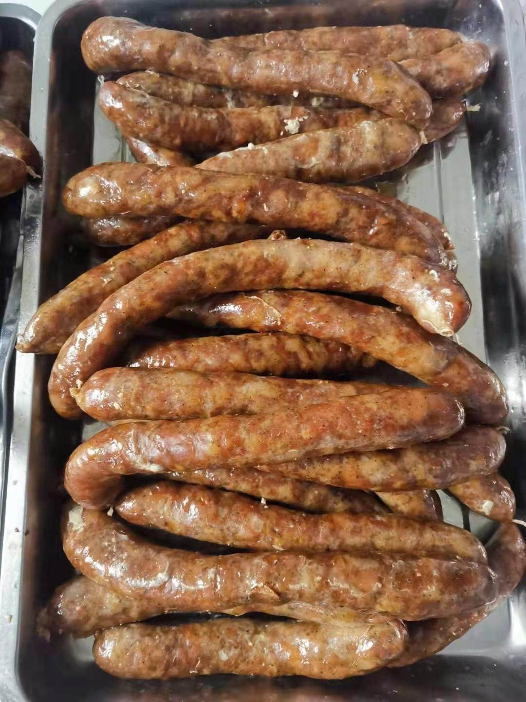 山东济南农家即食腊肠五香麻辣香肠手工灌制香肠