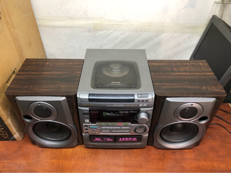 日本原装爱华组合音响nsxak76可做电脑音箱成色组合音响